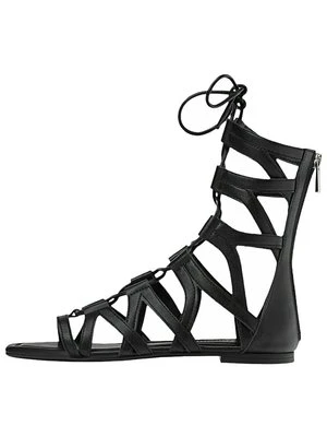 Sandały z cholewką Stradivarius