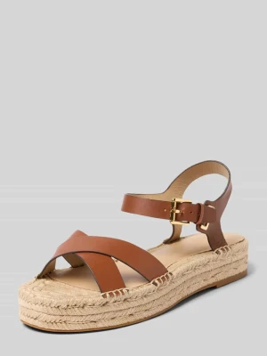 Sandały z czystej skóry model 'EMERYN ESPDR' Lauren Ralph Lauren Koniakowy