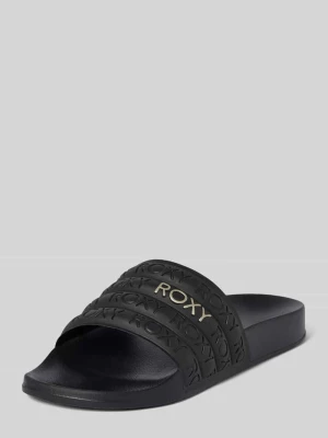Sandały z detalami z logo Roxy
