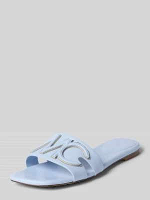 Sandały z detalem z logo Marc Cain Bags & Shoes