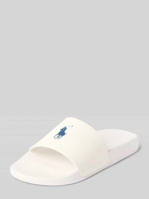 Sandały z detalem z logo Polo Ralph Lauren