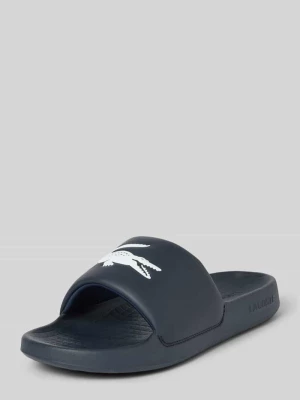 Sandały z nadrukiem z logo model ‘Croco 1.0’ Lacoste
