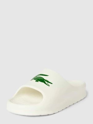Sandały z nadrukiem z motywem model ‘Slide’ Lacoste