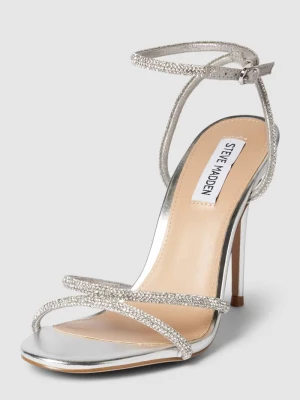 Sandały z obszyciem ozdobnymi kamieniami model ‘BRYANNA’ Steve Madden