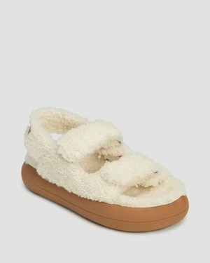 Sandały Z Wełny Owczej Damskie Moon Boot Shearling Sandal