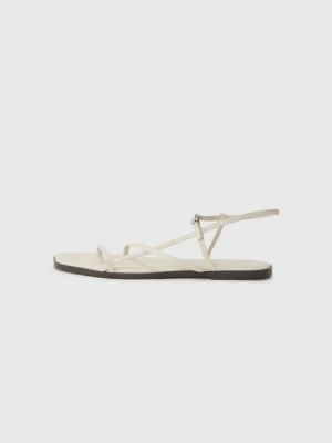 Sandały Zign By Zalando mleczny