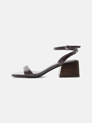 Sandały Zign By Zalando ciemnobrązowy