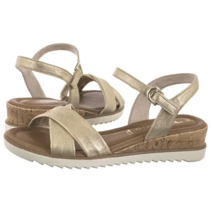 Sandały Złote 1-28106-42 933 Light Gold (TM535-a) Tamaris