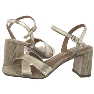 Sandały Złote 1-28320-44 933 Light Gold (TM537-a) Tamaris