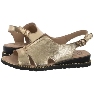 Sandały Złote DS4470/25 GO (FO172-a) Filippo