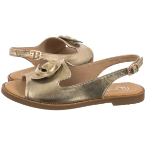 Sandały Złote DS6915/25 GO (FO166-a) Filippo