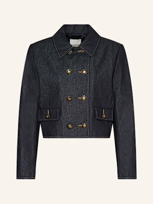 Sandro Blezer W Stylu Jeansowym blau