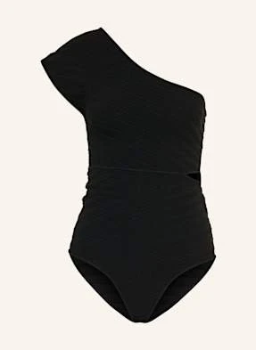 Sandro Body Na Jedno Ramię Z Wycięciem schwarz