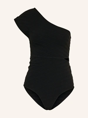 Sandro Body Na Jedno Ramię Z Wycięciem schwarz
