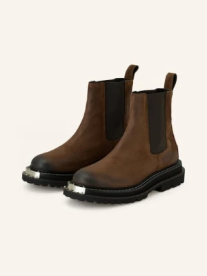 Sandro Chelsea Boots braun