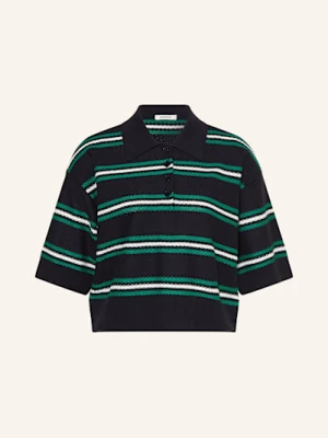 Sandro Dzianinowa Koszulka blau