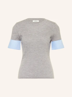 Sandro Dzianinowa Koszulka grau