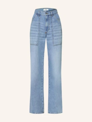 Sandro Dżinsy Z Szerokimi Nogawkami blau