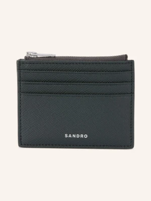 Sandro Etui Na Karty Saffiano gruen