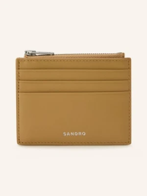 Sandro Etui Na Karty Z Przegródką Na Monety beige