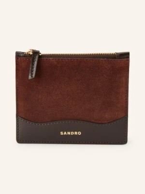 Sandro Etui Na Karty Z Przegródką Na Monety braun