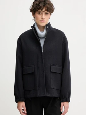 Zdjęcie produktu Sandro Ferrone kurtka kolor granatowy przejściowa oversize S95YBFCEDRO