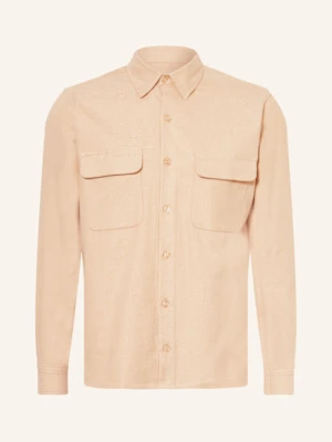 Sandro Flanelowa Koszula Wierzchnia beige