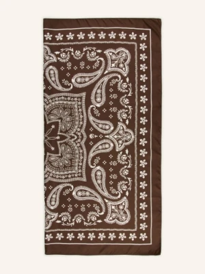 Sandro Jedwabna Chustka beige