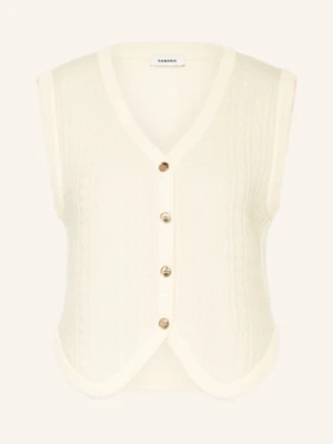 Sandro Kamizelka Z Dzianiny weiss