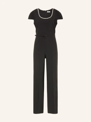 Sandro Kombinezon Z Kamieniami Ozdobnymi schwarz