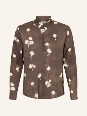Sandro Koszula Comfort Fit Z Dodatkiem Lnu braun