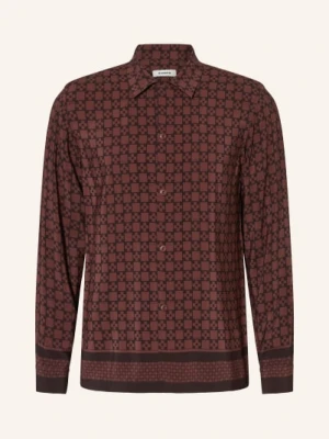 Sandro Koszula Satynowa Slim Fit braun