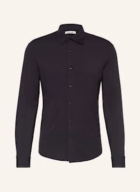 Sandro Koszula Z Dżerseju Extra Slim Fit blau