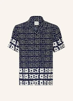 Sandro Koszula Z Klapami Regular Fit blau