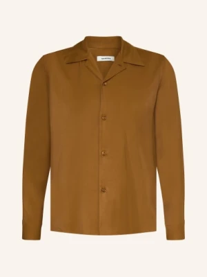 Sandro Koszula Z Klapami Slim Fit braun