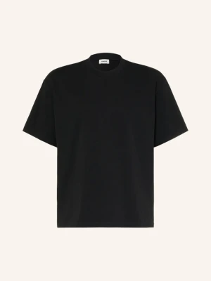 Sandro Koszulka Oversize schwarz CZARNY