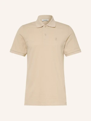 Sandro Koszulka Polo Piqué O Klasycznym Kroju beige
