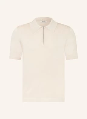 Sandro Koszulka Polo Z Dzianiny beige