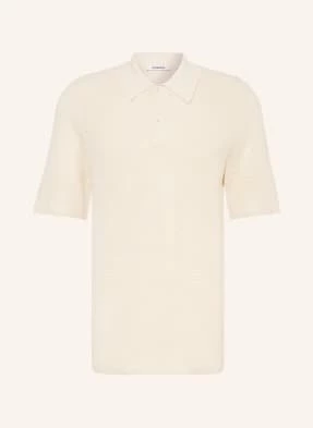 Sandro Koszulka Polo Z Dzianiny beige