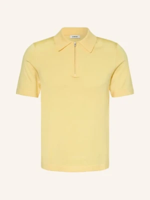 Sandro Koszulka Polo Z Dzianiny gelb