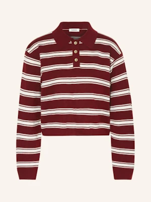 Sandro Koszulka Polo Z Dzianiny rot