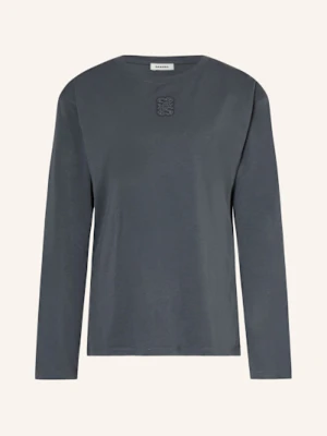 Sandro Koszulka Z Długim Rękawem grau
