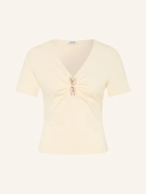 Sandro Koszulka Z Wycięciem weiss