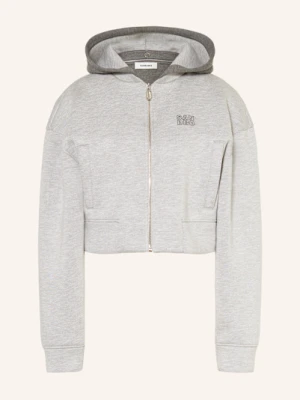 Sandro Krótka Bluza Rozpinana grau