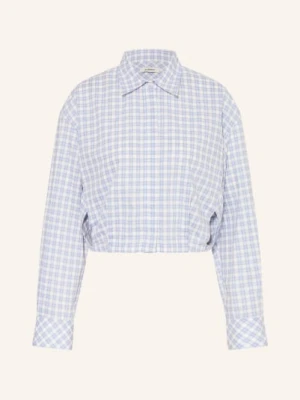 Sandro Krótka Koszula Z Wycięciami blau