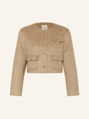 Sandro Krótka Kurtka beige