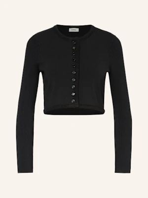 Sandro Krótki Kardigan schwarz