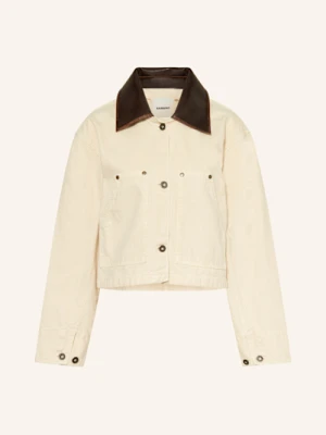 Sandro Kurtka Jeansowa weiss