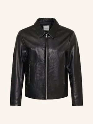 Sandro Kurtka Skórzana schwarz