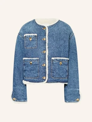 Sandro Kurtka W Stylu Jeansowym blau